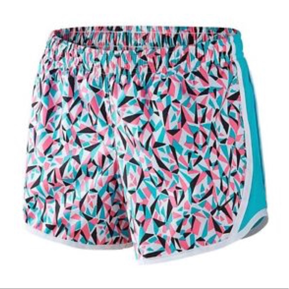 Nike Multi Colored Patterned Running Shorts - image 3